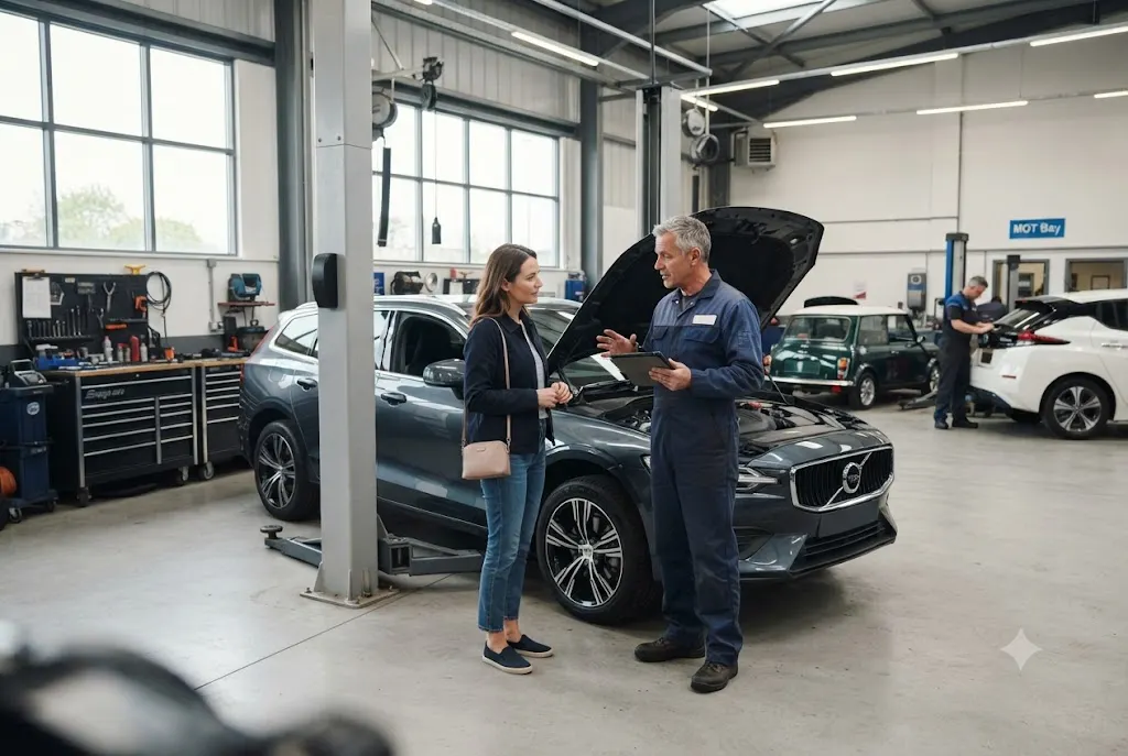 Automotive service companies building customer trust through professional vehicle care