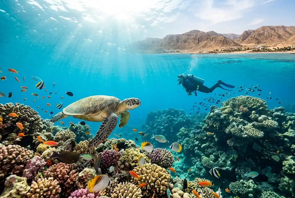 Marsa Alam diving and Red Sea underwater adventure in Egypt