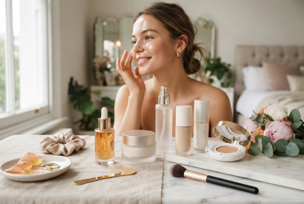 Glowing skin products for a radiant complexion